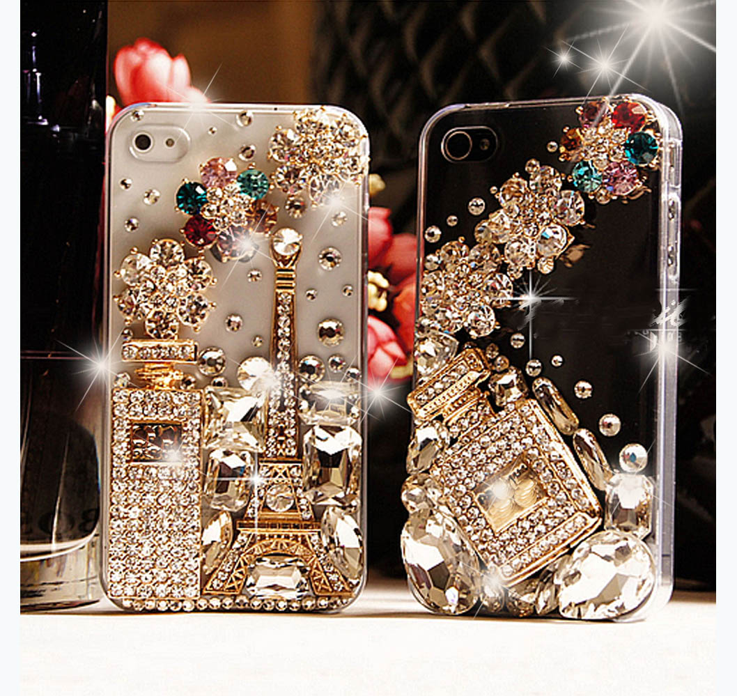 Iphone 5 Case, Iphone 5s Case, Iphone 4 Case, Bling Iphone 5 Case Eiffel Tower